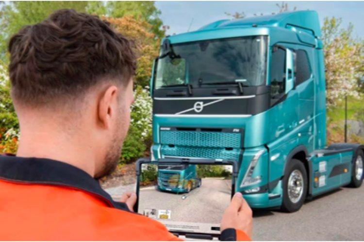 "Volvo Group Unveils Groundbreaking Electric Truck Safety App Empowering First Responders with Cutting-Edge AR Technology"