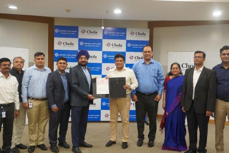 Ashok Leyland partners with Cholamandalam for dealer financing solutions