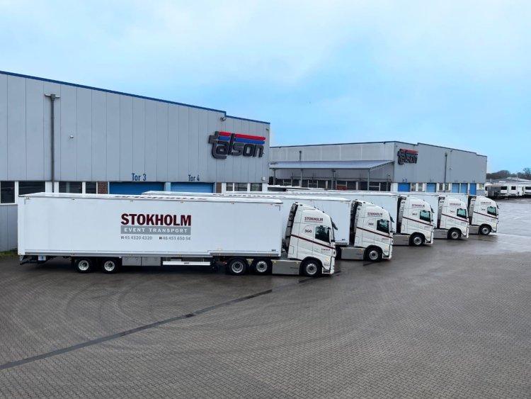 Stokholm Transport A/S purchases fifteen Talson trailers