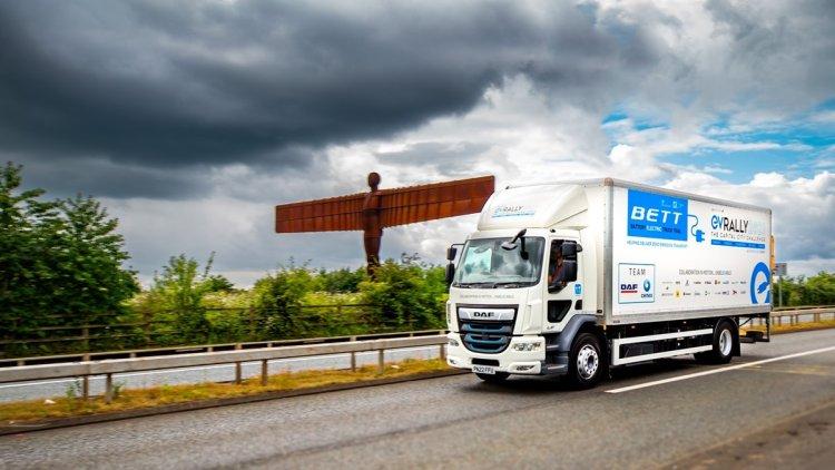 DAF LF Electric completes EV Rally 2023