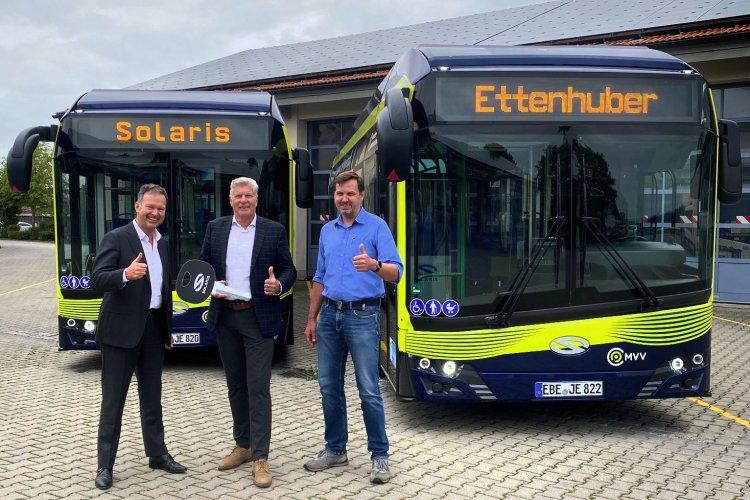 Upper Bavaria Carriers Received 10 Solaris Urbino 12 Hydrogen Bus