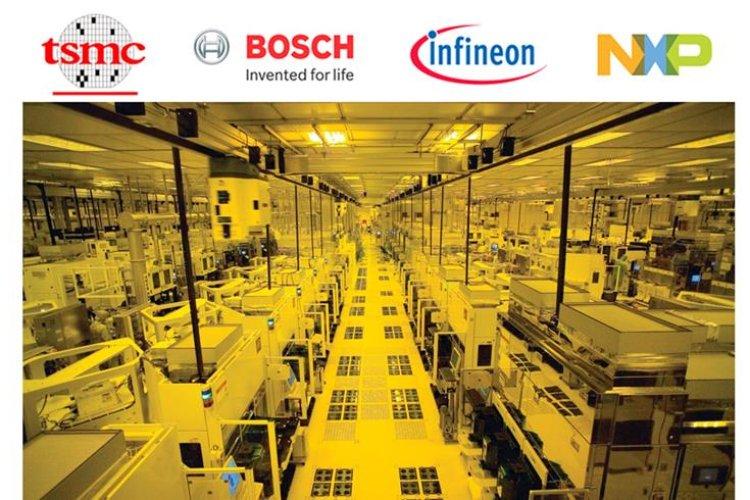 TSMC, Bosch, Infineon, and NXP to Form JV For Manufacturing Semiconductor