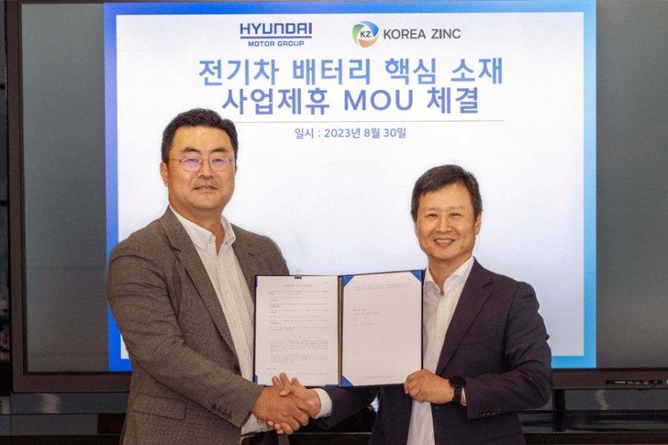 Hyundai Motor Group and Korea Zinc partners for Nickel value Chain