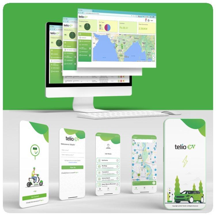 TelioEV listed over 10000 EV charging stations on its Discovery App