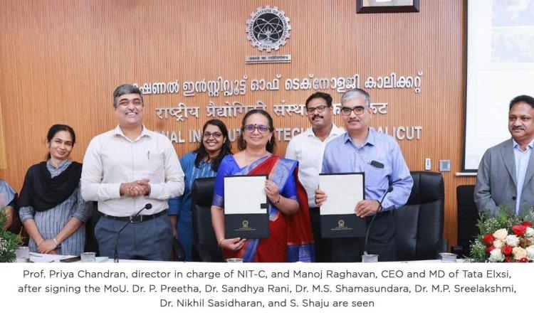 Tata Elxsi signs MoU with NIT Calicut
