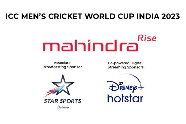 Mahindra sponsors for ICC Cricket World Cup 2023