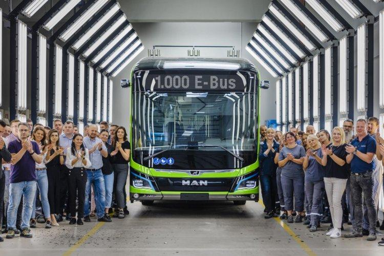 MAN Produces 1000th Electric Bus