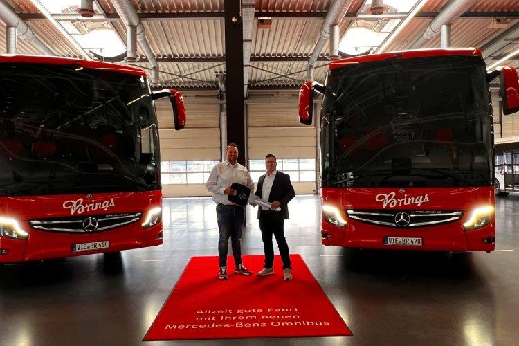 Daimler delivers Mercedes-Benz Tourismo to Brings Reisen