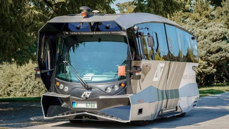 Aurrigo and PowerHUB tests autonomous Bus in Prague Exhibition