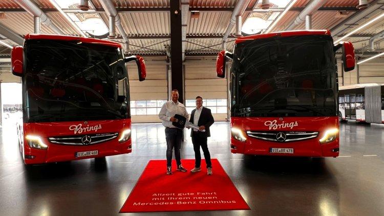 Daimler delivers Mercedes-Benz Tourismo to Brings Reisen