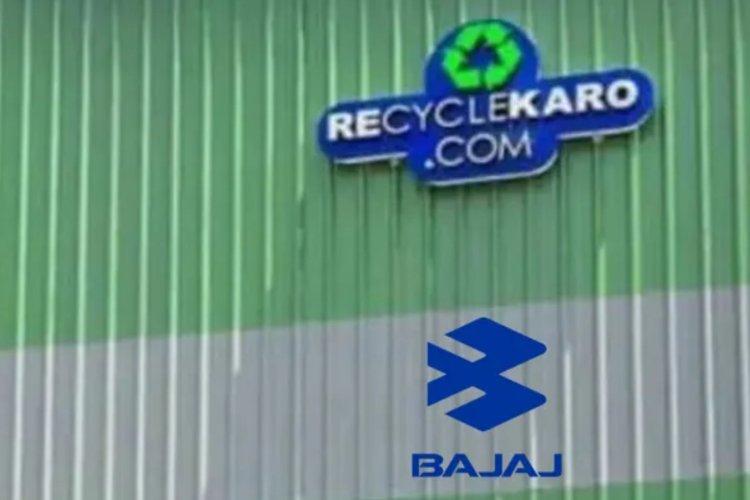 RecycleKaro partnership with Bajaj Auto