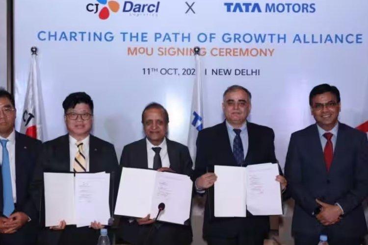 CJ Darcl Logistics signs MoU with Tata Motors