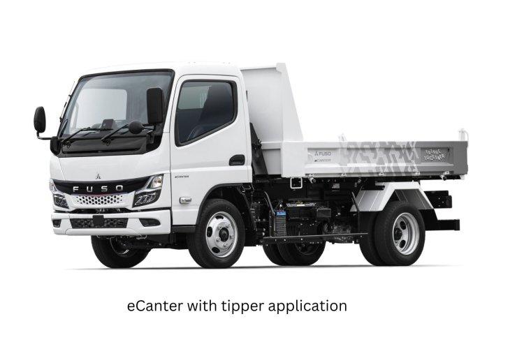 Mitsubishi Fuso showcase new variants in ecanter at Japan Mobility Show 2023
