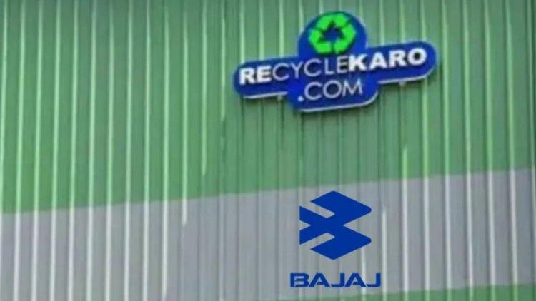 RecycleKaro partnership with Bajaj Auto