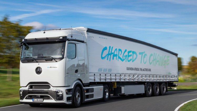Mercedes Benz Trucks unveiled eActros 600