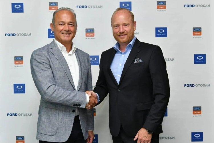Quantron partnership with Ford Trucks