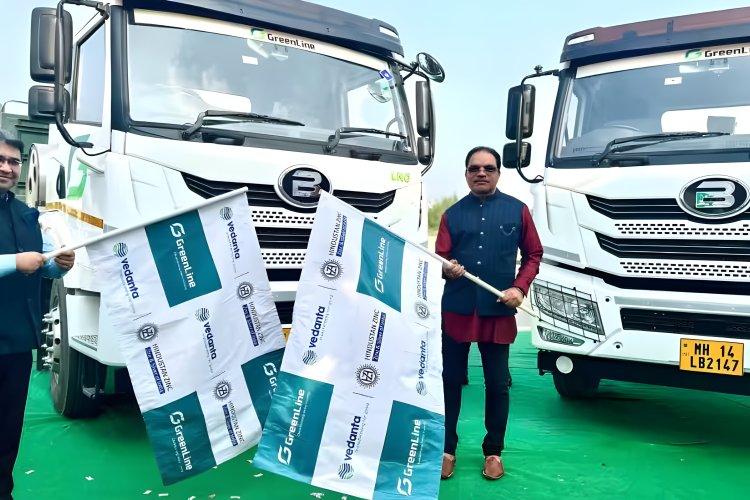 Hindustan Zinc & GreenLine Collaborate on LNG-Powered Logistics