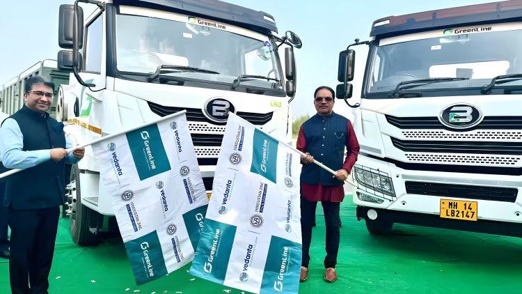 Hindustan Zinc & GreenLine Collaborate on LNG-Powered Logistics