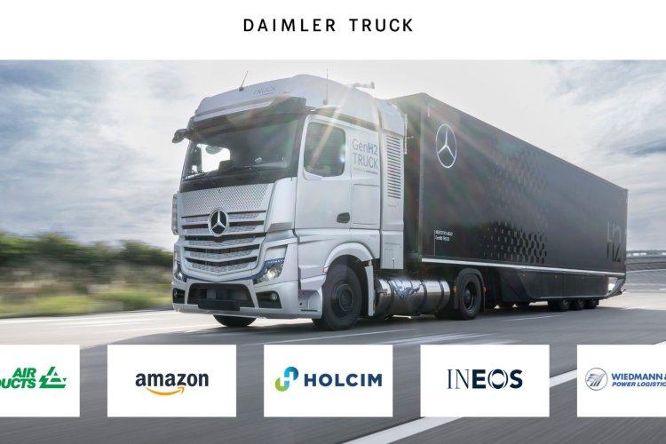 Daimler Trucks build First Mercedes Benz GenH2 trucks fleet for Customer trials