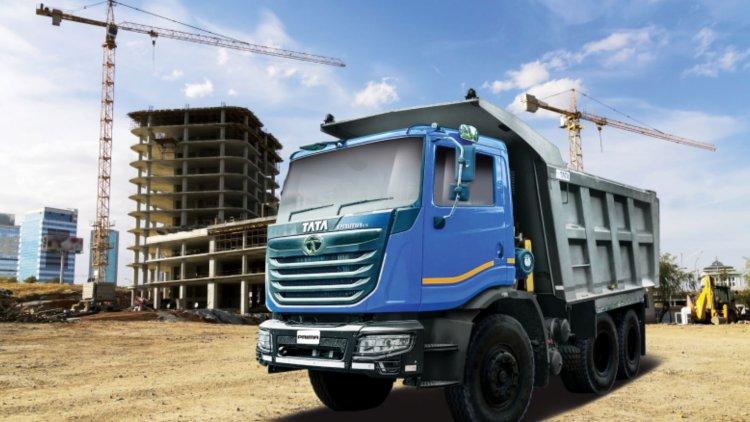 Tata Motors delivers advanced Prima VX Tipper Truck