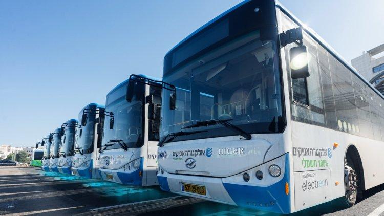 Electreon debuts the first commercial wireless charging terminal for buses in Israel