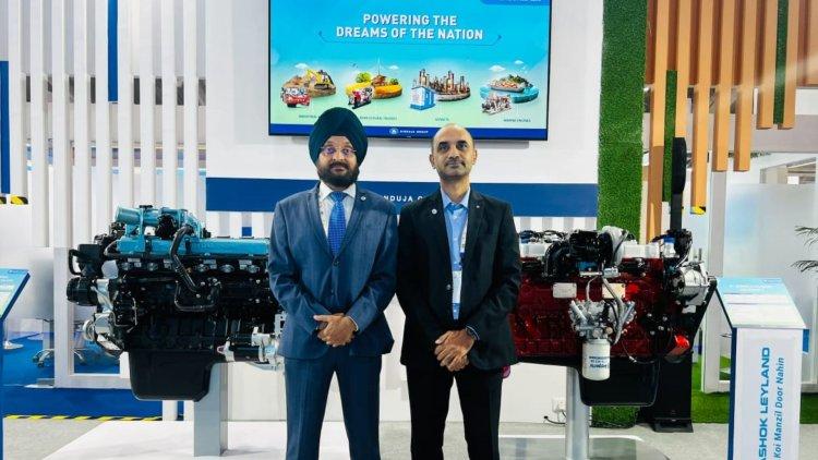 Ashok Leyland unveils AL H6 Engine -CEV Stage V along with other innovative products at EXCON 2023