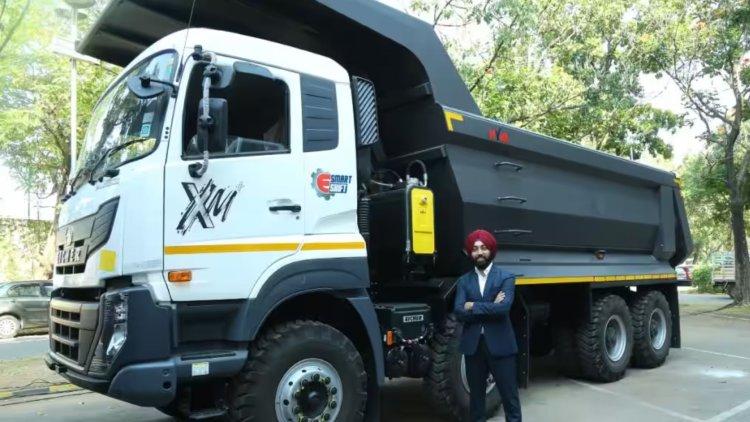 Eicher unveils Pro 8035XM AMT tipper for mining applications