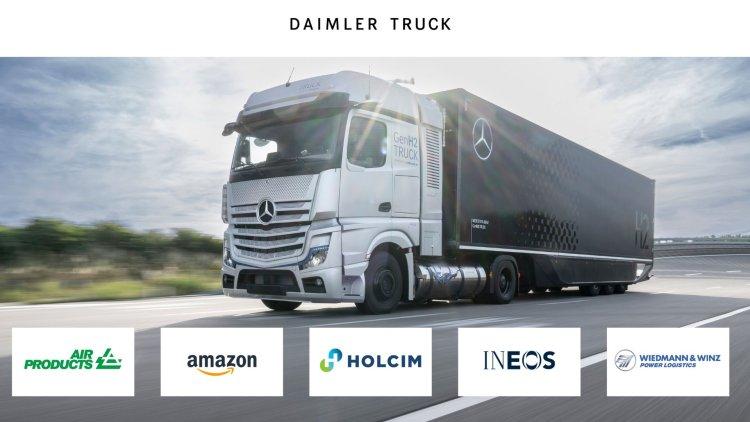 Daimler Trucks build First Mercedes Benz GenH2 trucks fleet for Customer trials