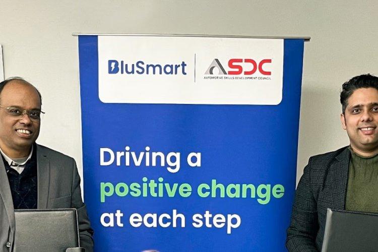 BluSmart and Automotive Skill Development Council Partner for 'Project Sakhi'