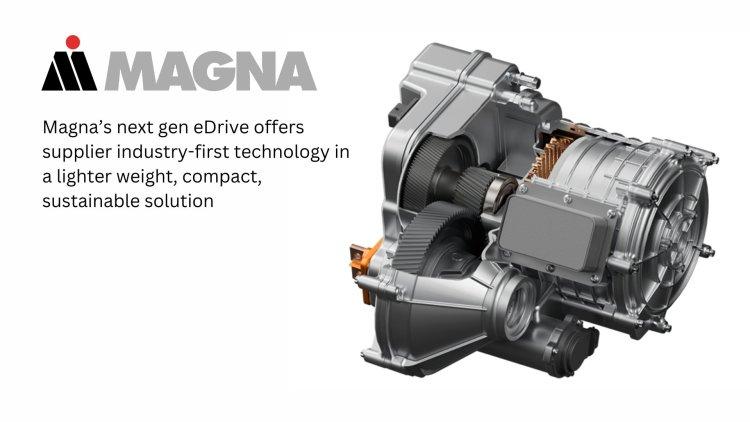 Magna reveals next-Gen eDrive at CES 2024