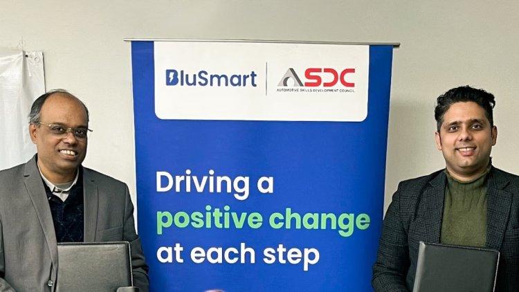 BluSmart and Automotive Skill Development Council Partner for 'Project Sakhi'