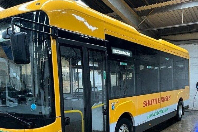 VEV Launches Electric Shuttle Bus Fleet