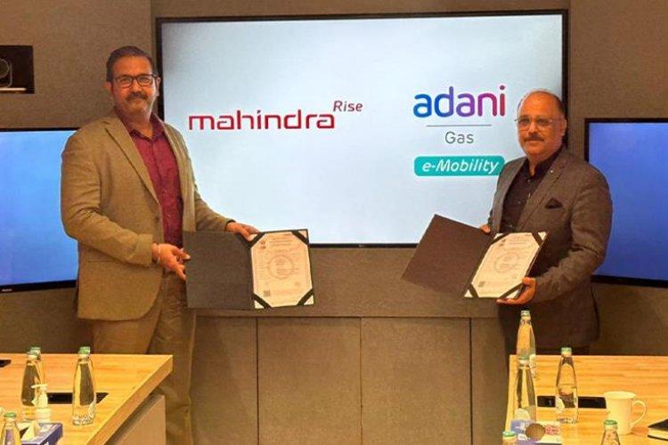 Mahindra teams up with Adani for nationwide EV charging
