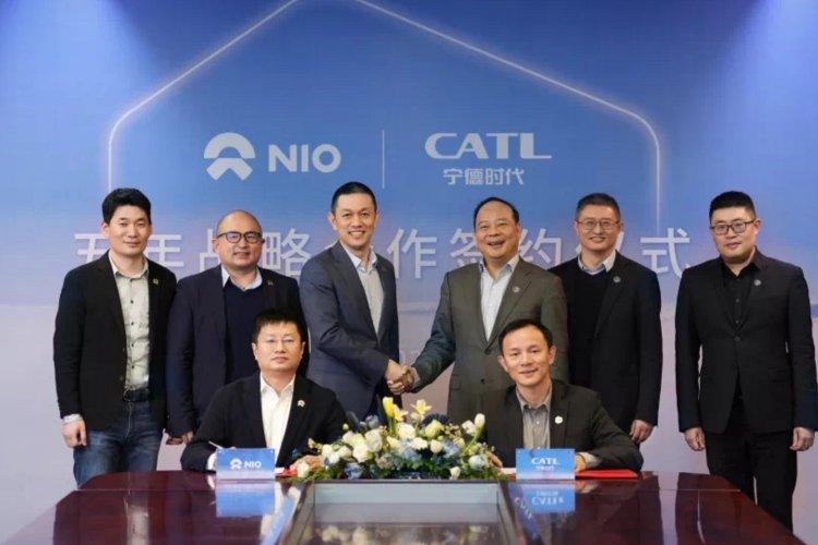 CATL and NIO Enter Into Comprehensive Strategic Partnership
