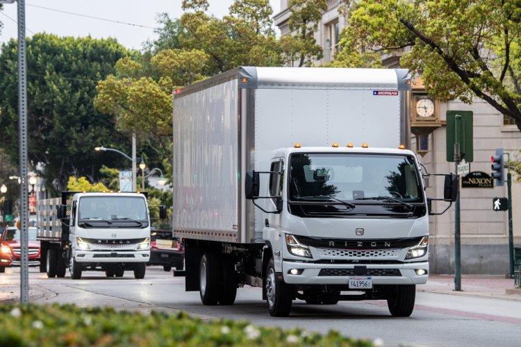 Electric RIZON Trucks Roll Out in California