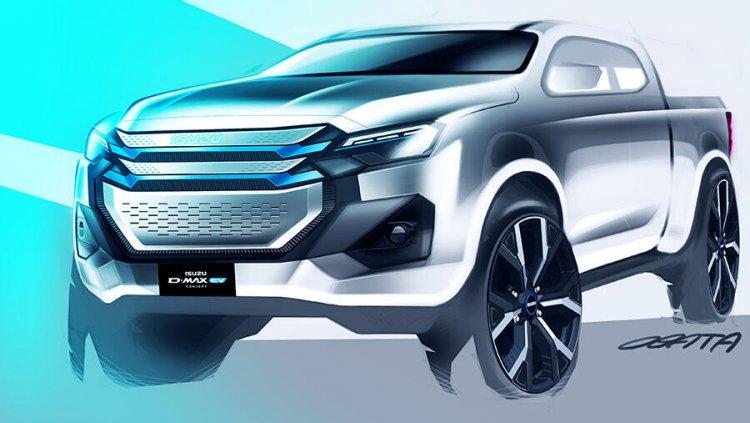 Isuzu Reveals Debut of Initial D-MAX BEV Pickup Truck