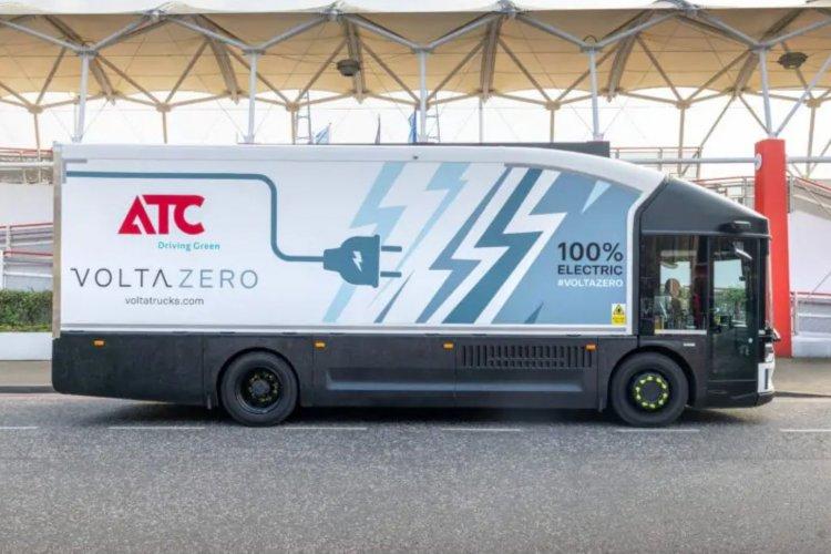 Volta truck delivers Volta Zero to ATC Transport