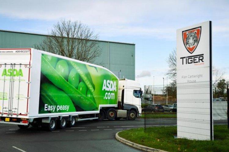 Tiger Trailers to supply 167 new trailers for ASDA