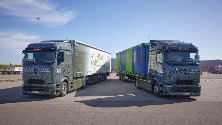 Contargo and Remondis trails eActros 600 Electric Trucks
