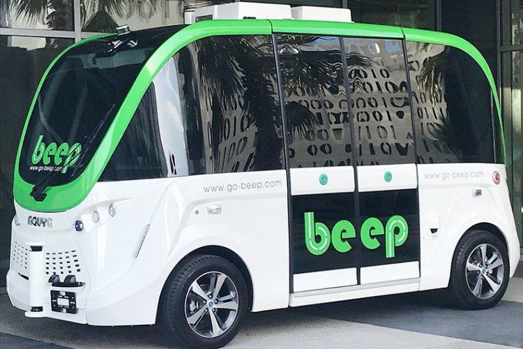 Beep Unveils E-Autonomous Shuttle at MSU