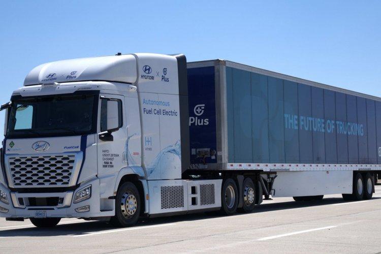 Hyundai and PlusAI Unveil First Level 4 Autonomous Hydrogen Truck in the U.S.