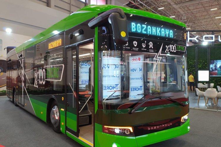 Bozankaya unveiled e-buses at Bus World Turkey