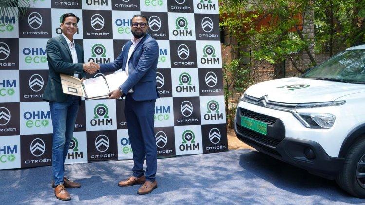 Citroen and OHM E Logistics Sign MoU for 1000 e-C3 EVs