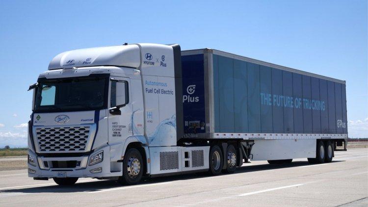 Hyundai and PlusAI Unveil First Level 4 Autonomous Hydrogen Truck in the U.S.