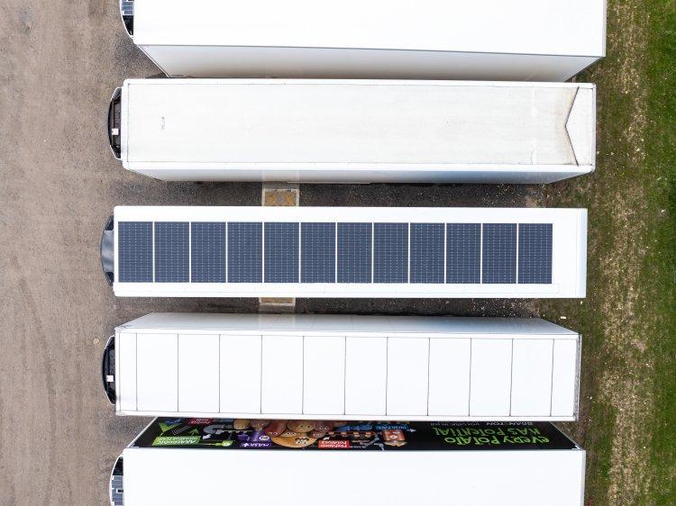 TIP trialling a solar-powered refrigerated trailer