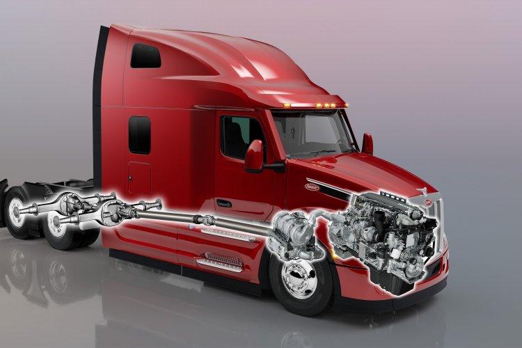 Peterbilt Unveils CARB Low NOx MX-13 Engine