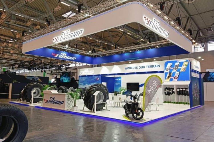 TVS Eurogrip showcase new tires at Tire Cologne 2024