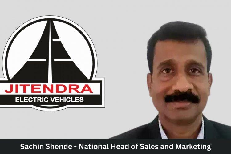 Jitendra New EV appoints a new sales & marketing Head