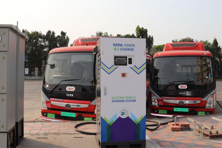 Tata Power Expands Nationwide E-Bus Charging Network