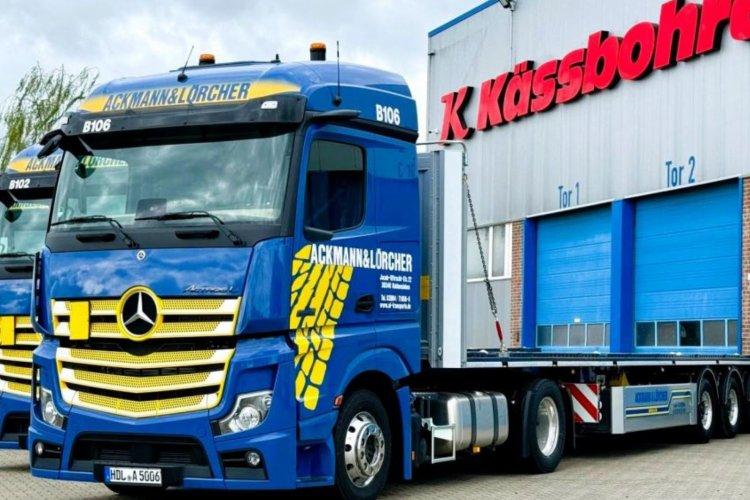 Ackermann & Lörcher acquires 10 trailers from Kässbohrer